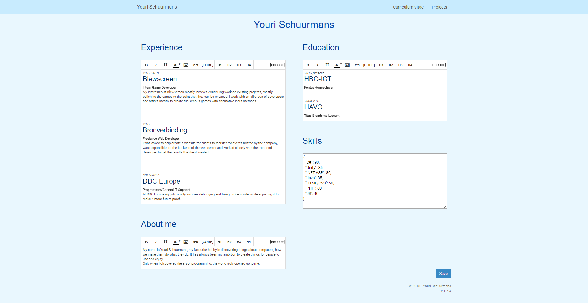 Portfolio Website