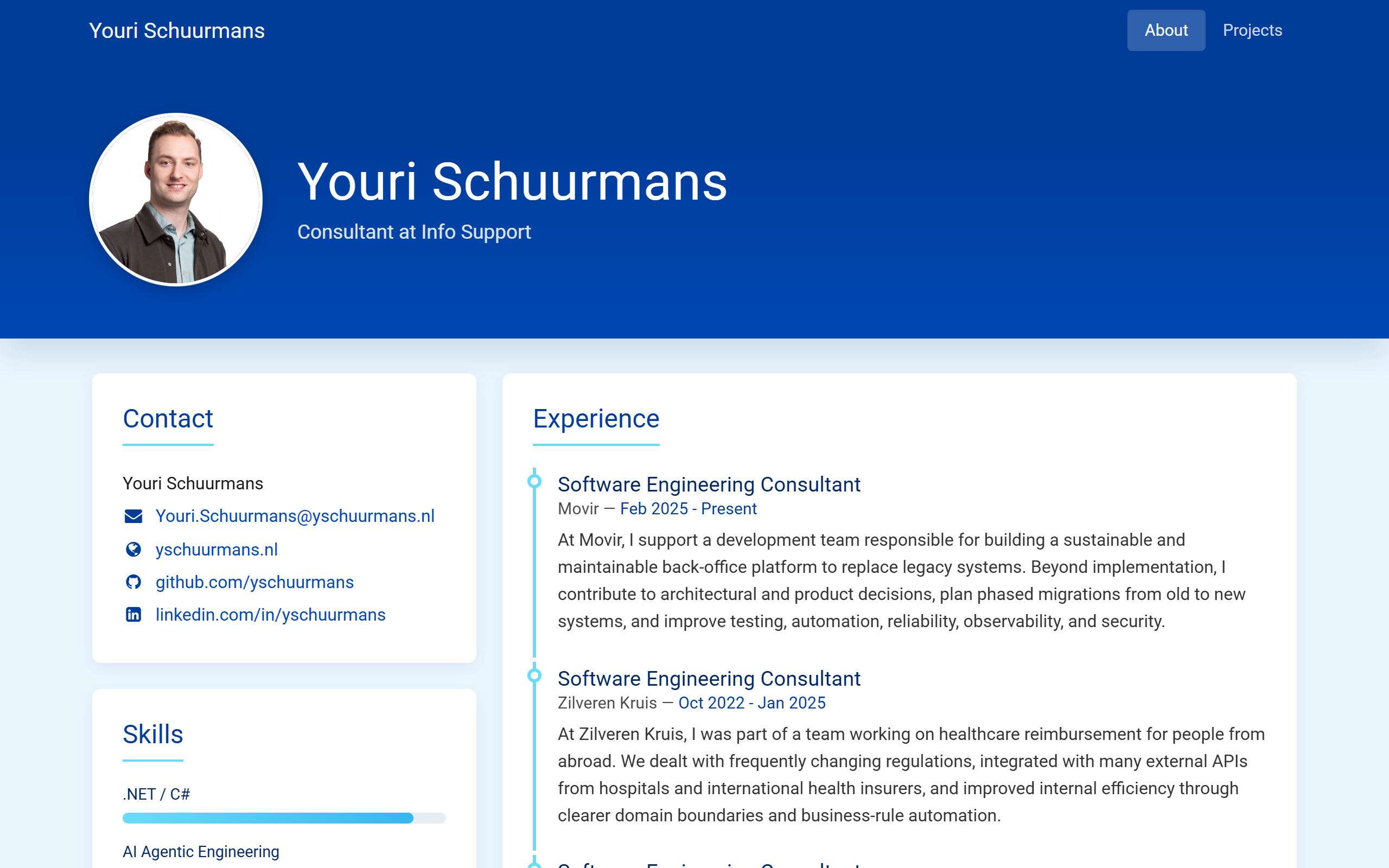 Portfolio Website Redesign